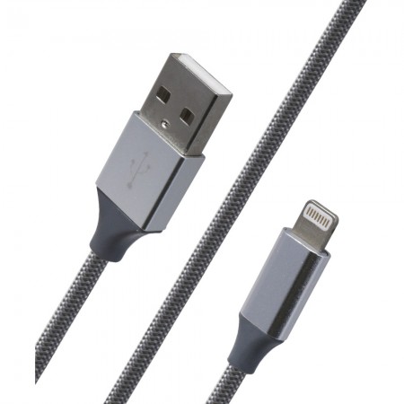 Кабель Lightning ABL MultiColor 2A (1м), быстрая зарядка, поддержка передачи данных