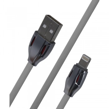 Кабель Lightning Remax RC-035i, 1 м, 2.1A, плоский, білий