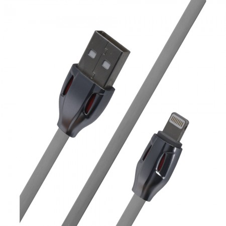 Кабель Lightning Remax RC-035i, 1 м, 2.1A, плоский, білий