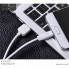 Кабель Lightning Hoco X1 2.1A, белый, 1m
