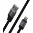 Кабель Lightning Momax DLID 2.4A, 0.1m, висока швидкість зарядки, м'яка обмотка