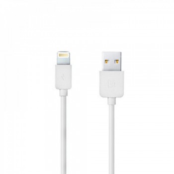 Lightning кабель Remax RC-06i, 2.1A, 2 метра, прочный и износостойкий, белый