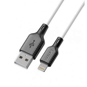 Кабель Lightning Earldom EC-154L, 2A, 1м, білий