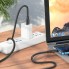 Кабель Lightning Borofone BX81, 2.4A, 1м, чорний, силіконове покриття, висока гнучкість
