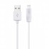 Кабель Lightning Hoco X1 2.1A, белый, 1m