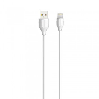 Кабель Lightning Ldnio LS371, 2.4A, 1м, білий
