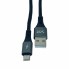 Мікро USB кабель Veron NM09, 2м, Нейлон, підтримка швидкої зарядки 2.4A, захист від зламу