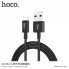 Зарядний і синхронізаційний кабель Hoco X23 Skilled Micro USB, 1 м, чорний, TPE, 2A