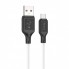Кабель Micro USB Hoco X90, 2.4A, 1м, силіконовий, білий