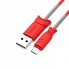 Кабель Micro USB Hoco X24 Pisces, 1.2 м, TPE обплетка, пружинний захист