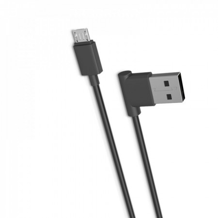 Кабель Micro USB Hoco UPM10, кутовий, 1.2 м, 2 А, чорний