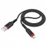 USB кабель Hoco X59 Micro 2.4A, 1м, нейлоновый, для зарядки и передачи данных