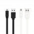 Кабель Micro USB Hoco X5 Bamboo, 2A, 1 м, чорний, силіконовий, з швидкою зарядкою