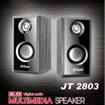 Акустична система для ПК JETech JT2803, 2.0, 5 Вт, чорна