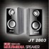 Акустична система для ПК JETech JT2803, 2.0, 5 Вт, чорна