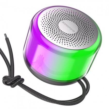 Портативна колонка Joyful BR28, чорна, водонепроникна, Bluetooth 5.0, час роботи до 10 годин