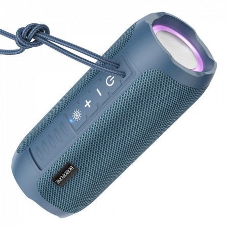 Портативная колонка Borofone BR21 Sports, 5W*2, аккумулятор 1200mAh, Bluetooth 5.1, Navy Blue