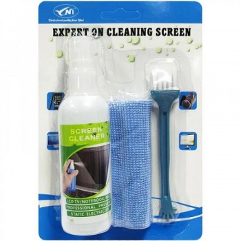 Чистячий набір Handboss FH-HB021 для LCD дисплеїв, телевізорів і ноутбуків, мікрофібра та антистатична рідина