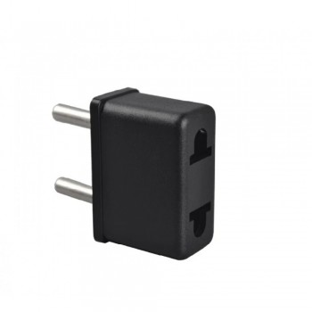 Мережева перехідник Flat EU-4.0mm, чорний, 4 контакти