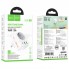 Фільтр живлення Hoco AC26, 1 однопозиційна розетка, потужність 4000 Вт, вихід USB-C 20 Вт, вага 99 г, білий