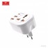 Сетевий перехідник Earldom ES-SC16, 4000W, 2 USB-порти, EU plug