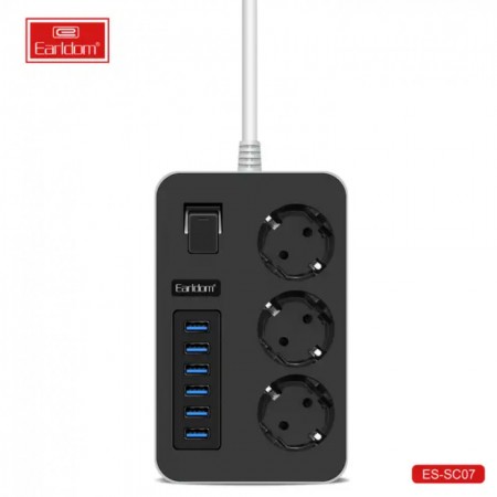 Фільтр живлення Earldom ES-SC07, 6U, 3.1A