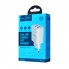 Зарядний пристрій Home Charger 2.1A 2U Hoco C62A White з розумною ідентифікацією, EU штекер, вогнестійкий матеріал, швидка зарядка, компактний розмір 82x40x27 мм, легкий 56 г