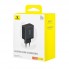 Швидке зарядне пристрій Baseus Cube 30W (CCXFK30UE-U) - Компактний зарядний пристрій з 2 USB і 1 Type-C портом для одночасної зарядки кількох пристроїв, вхід 100-240V, вихід до 30W.