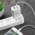 Зарядний пристрій Home Charger 2.1A 2U Hoco C62A White з розумною ідентифікацією, EU штекер, вогнестійкий матеріал, швидка зарядка, компактний розмір 82x40x27 мм, легкий 56 г
