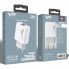 Сетеве зарядне пристрій Veron AC62 2.4A з 2 USB портами та Lightning кабелем (1м) для iPhone