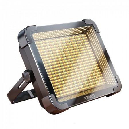 Світлодіодний прожектор з акумулятором Rtako AR-GTB600T, 600 лм, USB-зарядка, водонепроникний