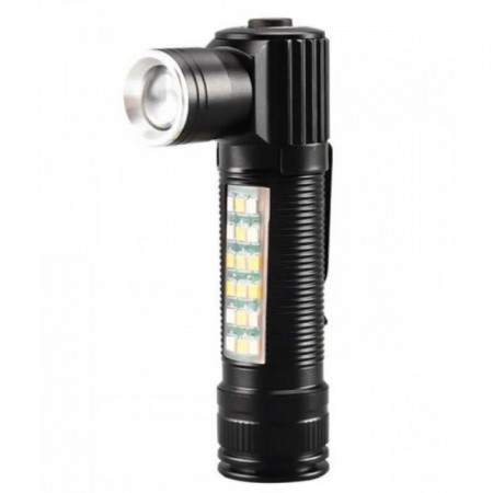 Аккумуляторный фонарик SY-2209, ручной и налобный, 2 в 1, USB зарядка