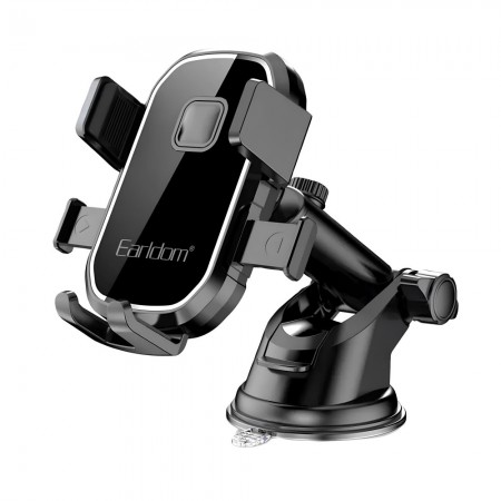 Автотримач для смартфонів Earldom ET-EH149, з присоскою, обертовий на 360 градусів, підходить для більшості моделей телефонів
