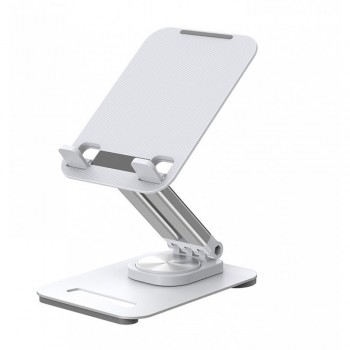 Підставка для телефону та планшета WiWU ZM010, регульована, з антиковзким покриттям, чорна-сіра