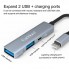 USB-HUB Earldom ET-HUB11, 4 порти USB 3.0, підтримка живлення