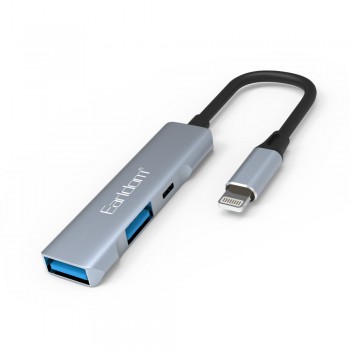 USB-HUB Earldom ET-HUB11, 4 порти USB 3.0, підтримка живлення