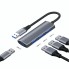 USB Хаб HUB, USB 3.0, 4 порта