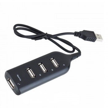 USB-хаб SY-H003, 4 порти USB 2.0, пластиковий корпус, довжина шнура 50 см
