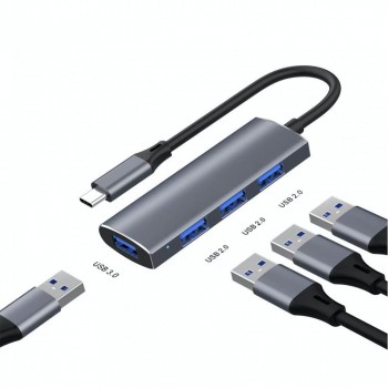 USB-хаб C HUB 4 порти USB 3.0