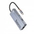 USB-хаб Hoco HB51, 4K 60 Гц, PD 100W, 3 порти USB 3.0