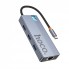 USB-хаб Hoco HB51, 4K 60 Гц, PD 100W, 3 порти USB 3.0