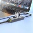 USB-хаб Hoco HB34 Easy Link, 3 порти USB 3.0, RJ45, сірий метал