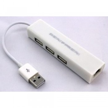 USB хаб DX129, LAN+USB 3.0, 3 порти USB 3.0, підтримка Gigabit Ethernet