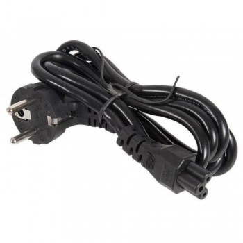 Мережева кабель для ноутбуків та побутової техніки 3-pin, високоміцна ізоляція, надійні з'єднання