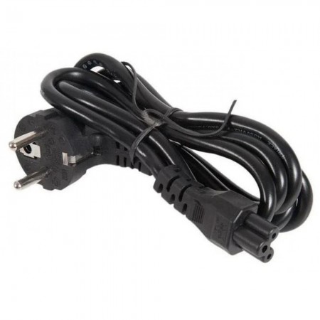 Мережева кабель для ноутбуків та побутової техніки 3-pin, високоміцна ізоляція, надійні з'єднання