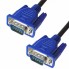Кабель VGA (M) - VGA (M) 1.5м Чорний, високоякісний, екранований