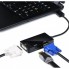 Перехідник 3-в-1 DP to VGA HDMI DVI, чорний