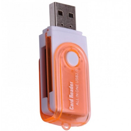 Картридер Earldom EZ-1, USB 3.0, підтримка SD/microSD, компактний дизайн