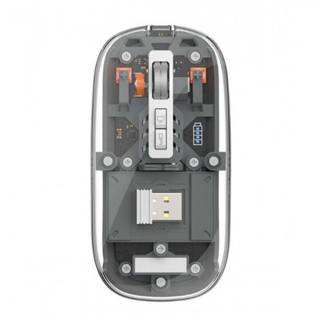 Безпровідна миша WiWU WM105, сіра, Bluetooth, автономність до 1 місяця, сумісна з MacBook та iPad