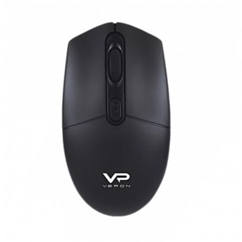 Безпровідна комп'ютерна миша Veron WR13, оптичний датчик 1600 dpi, 3 кнопки, безшумні кнопки Безпровідна комп'ютерна миша Veron WR13, оптичний датчик 1600 dpi, 3 кнопки, безшумні кнопки